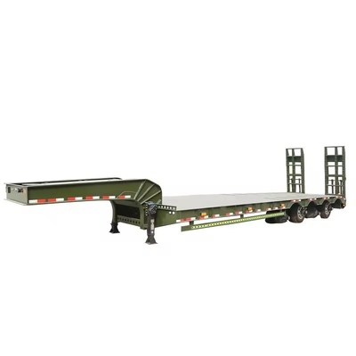 Carga pesada 80 100 120 150 toneladas carregador semi-reboque 7 eixos 8 eixos semi-reboque lowboy