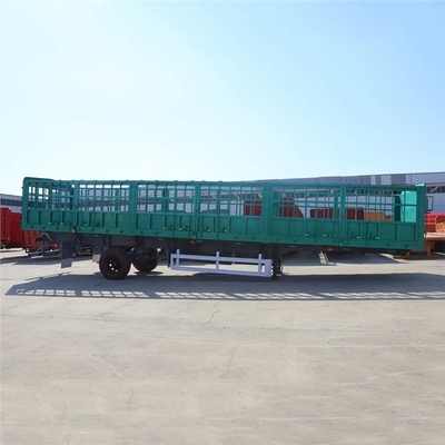 3 eixos 40 toneladas Reboque de vedação Transporte de carga Caminhão de parede lateral Semi-reboque para tipo de furgão