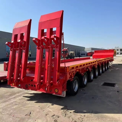 Estrutura personalizável 20t Trailers de semi-reboque para caminhões 11.22.5 Pista 1820 mm