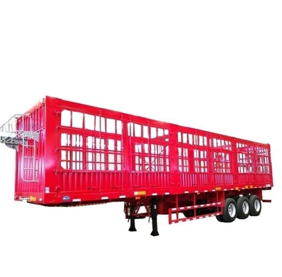 Aço 40tão 60tão Parede lateral Semi-reboque vedação Cargo Container Reboque 2023 Modelo 3 eixo