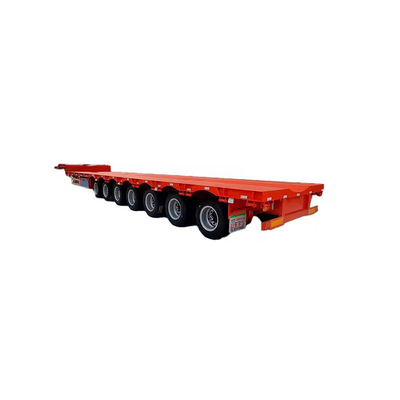 Classe de carga pesada, reboque de convés de carga baixa, extensivel, com transporte de lâmina de vento hidráulica