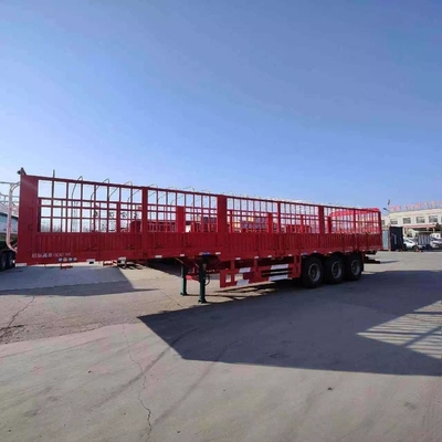3 eixos semirreboque de tração reta para transporte de mercadorias semirreboque para cargas