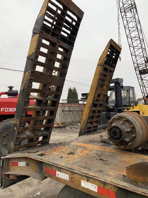 Semi-reboque de 80 toneladas, 20 pés, 40 pés e 45 pés, com serviço pós-venda de 3 anos e pneus 12r22,5.
