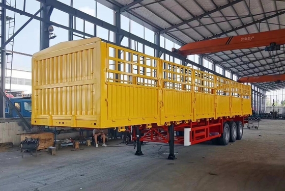 Sistema de travagem antibloqueio ABS Tractor Dump Trailer Customizado Side Tipper Semi-Trailers