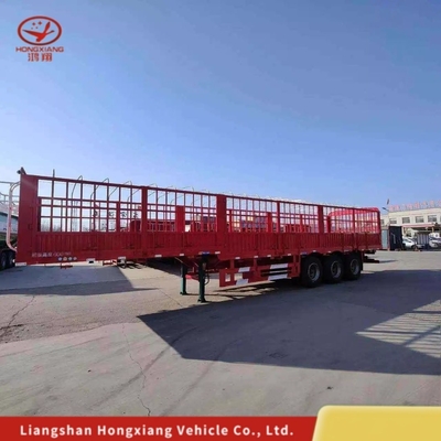 Parede lateral de vedação em pilha de vedação alta semi-reboque com piso de 1820 mm