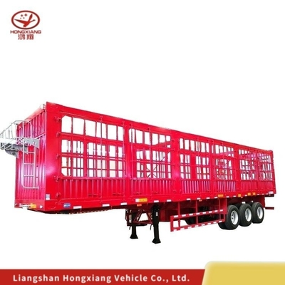 Parede lateral de vedação em pilha de vedação alta semi-reboque com piso de 1820 mm