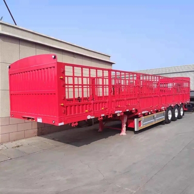 Serviço pós-venda 1 ano Hot 3 Axle Barn Semi Trailer Fence Trailer Custom Length