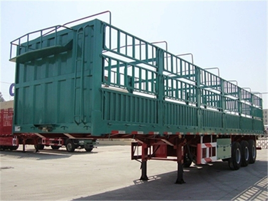 2 eixos 3 eixos 40 60 toneladas vedação lateral de parede de carga semi-reboque para transporte de carga