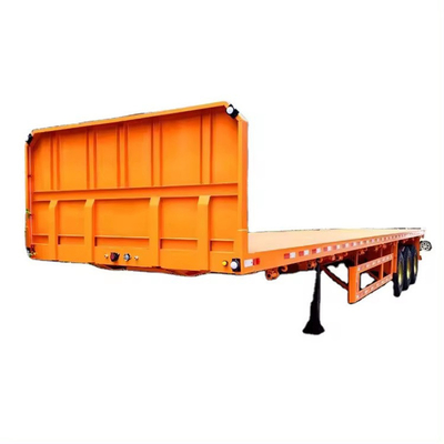 Carrinho de carga pesada de 100-200 toneladas de piso plano modular de cama baixa Consulte o serviço ao cliente