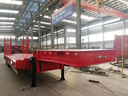Container de 60 toneladas de 20 pés de largura, de 40 pés de largura e de 40 pés de largura, semi-remolque de camião, de grande capacidade de carga
