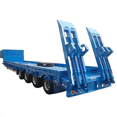 13t eixo 40FT Container Flatbed Semi Trailer Tandem Customized Trailer com 12 Pneus
