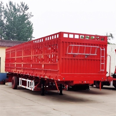3 eixo vedação Drop Side Board Sidewall Trailer Cargo Semi-trailer com personalização