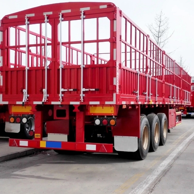 3 eixo vedação Drop Side Board Sidewall Trailer Cargo Semi-trailer com personalização