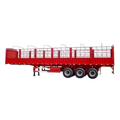 3 eixo vedação Drop Side Board Sidewall Trailer Cargo Semi-trailer com personalização
