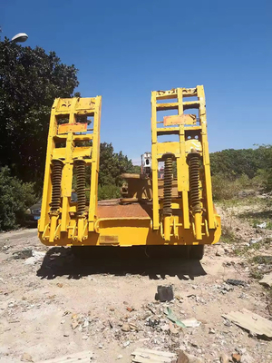 Ferro 40FT 50FT 60FT 12m 12 Wheeler Flatbed Semi-Trailer Feito com 2.3 Número de eixo