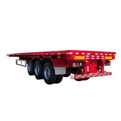 Customização Equipamento pesado transporte de cama baixa semi-reboque com e 1820mm rodapé