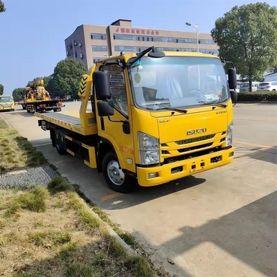 3-6 toneladas Caminhões de recuperação de leito plano Caminhões de reboque Wreckers 5995 * 2300 * 2400 com personalização