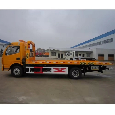 4 toneladas de caminhão de recuperação de cama plana 4X2 Wheel Lift Road Wrecker