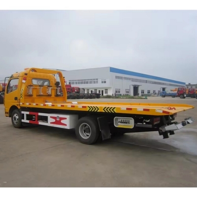 4 toneladas de caminhão de recuperação de cama plana 4X2 Wheel Lift Road Wrecker