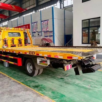 5tons 8 C Remover de blocos de estradas de chapas deslizantes semi-inclinadas para caminhão de recuperação de cama plana 4X2