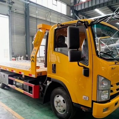 5tons 8 C Remover de blocos de estradas de chapas deslizantes semi-inclinadas para caminhão de recuperação de cama plana 4X2