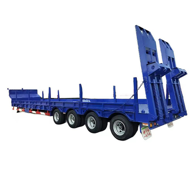 2.3 Número de eixo Braço de reboque Tipo de reboque de cama baixa para transporte de escavadeiras pesadas