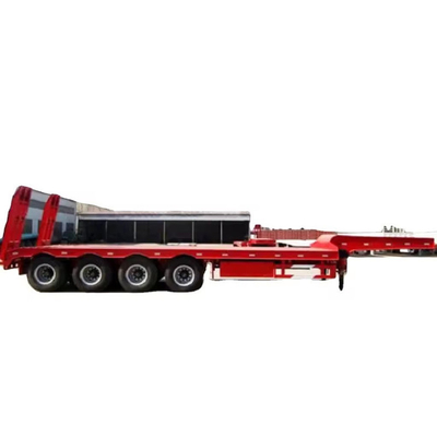 2.3 Número de eixo Braço de reboque Tipo de reboque de cama baixa para transporte de escavadeiras pesadas