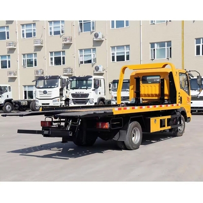 FAW 13tons Rebocador Wrecker Caminhão de recuperação de cama plana com apoio técnico em linha