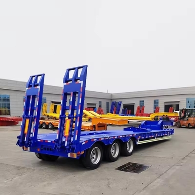 2 eixos 20FT 40FT Container Frame Skeletal Truck Semi-trailer Chassis para transporte