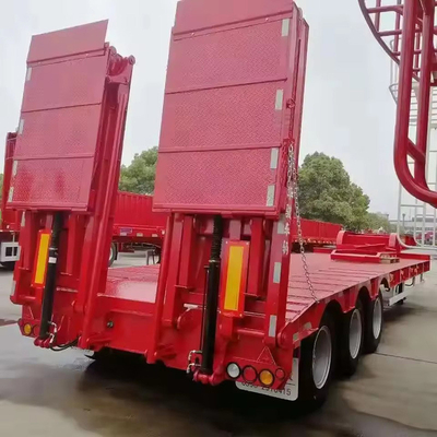 2 eixos 20FT 40FT Container Frame Skeletal Truck Semi-trailer Chassis para transporte