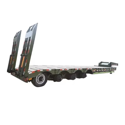 13500X3000X1550 mm Semi-reboque de madeira para transporte de máquinas