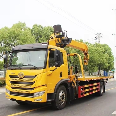 Dongfeng 8 10 toneladas Peso de reboque Euro III IV V Diesel 21m 5 toneladas Guincho de recuperação
