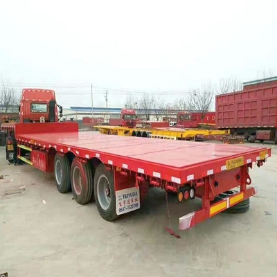 Trailers semicondutores com três eixos e pescoço de galinha não removível de 13 m