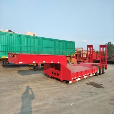 Trailers semicondutores com três eixos e pescoço de galinha não removível de 13 m