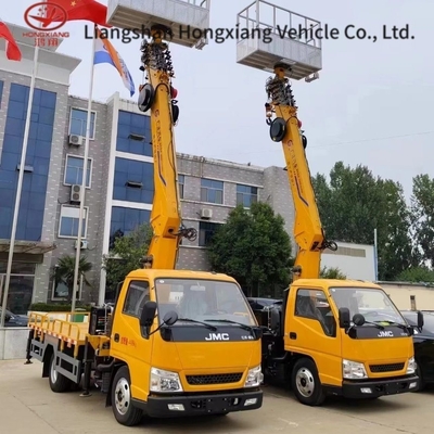Plataforma de trabalho de alta altitude Dongfeng 16m Caminhão aéreo Cranes Caminhão com motor Weichai