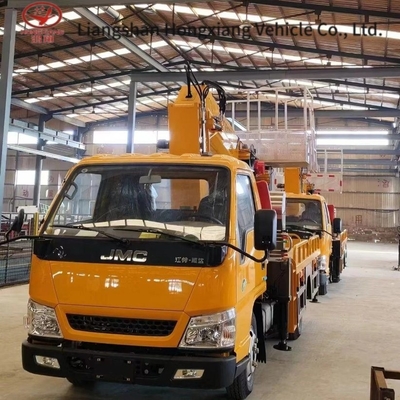 Plataforma de trabalho de alta altitude Dongfeng 16m Caminhão aéreo Cranes Caminhão com motor Weichai