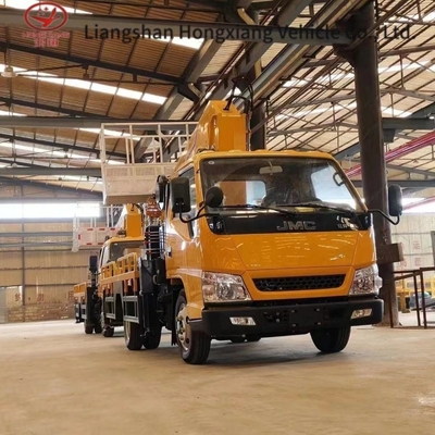 Plataforma de trabalho de alta altitude Dongfeng 16m Caminhão aéreo Cranes Caminhão com motor Weichai