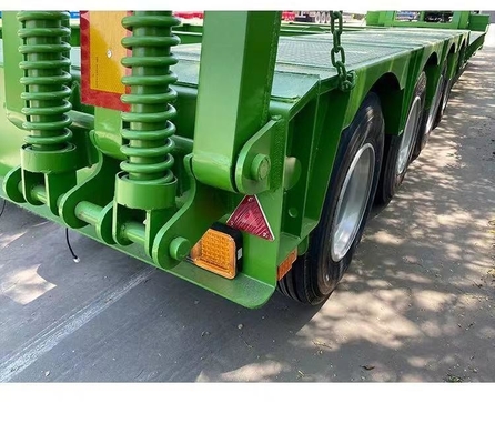 50 toneladas Green Loader Truck Trailer 3 4-Axis Personalização 1 ano Serviço pós-venda