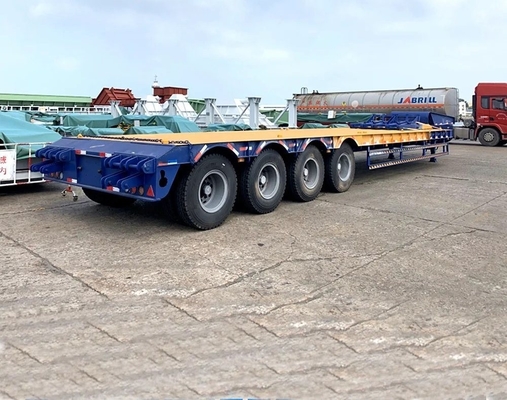EHL9400L 4 eixos chassi baixo semirreboque de piso baixo para transporte de carga leve