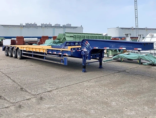 EHL9400L 4 eixos chassi baixo semirreboque de piso baixo para transporte de carga leve