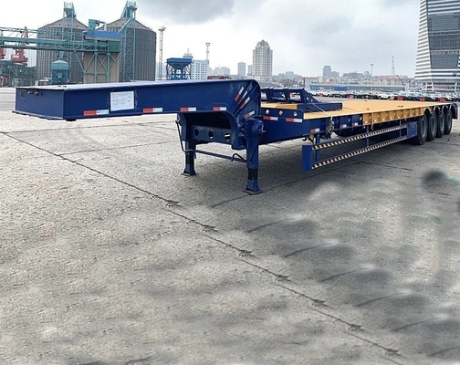 EHL9400L 4 eixos chassi baixo semirreboque de piso baixo para transporte de carga leve