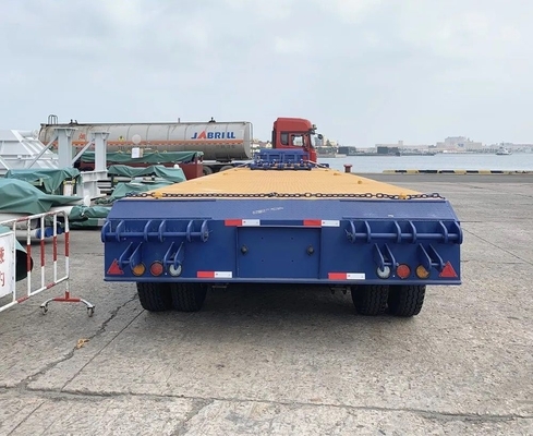 EHL9400L 4 eixos chassi baixo semirreboque de piso baixo para transporte de carga leve