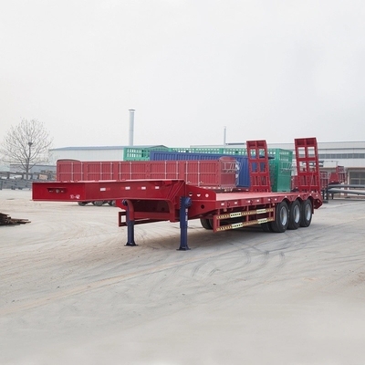 Trailers de carga leve Shandong para máquinas pesadas em cores personalizadas