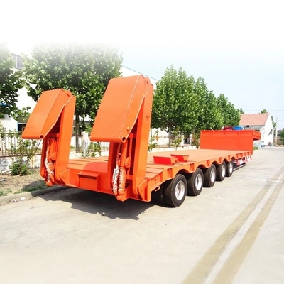 Trailers de carga leve Shandong para máquinas pesadas em cores personalizadas