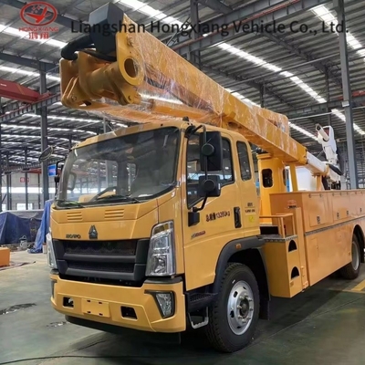 Rodas motrizes 4x2 36m Caminhão montado Plataforma de trabalho aéreo por plataforma aérea Veículo de trabalho