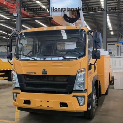 27m Equipamento de manutenção de engenharia eléctrica Veículo especial com travão de corte