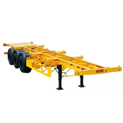 20FT 40FT Cargo Skeleton Container Semi-Trailer Truck com serviço pós-venda de 1 ano