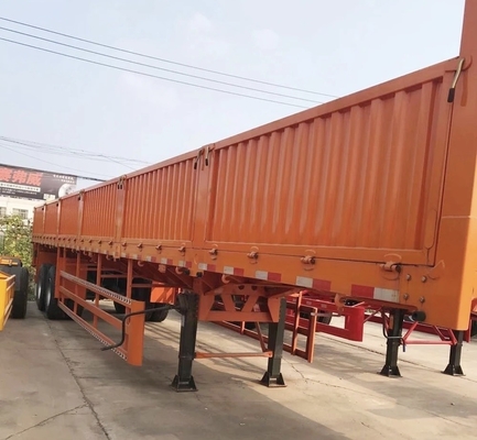 Pneus número 8.12.16 EHL9400TPB 3-Axle 40-80 Ton Sidewall Fence Trailer Semi-Trailer