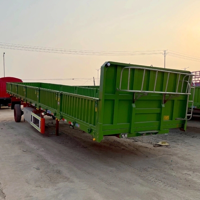 1820mm Pista 2/3/4 eixo Side Wall Trailer vedação Cargo Semi-trailer para transporte