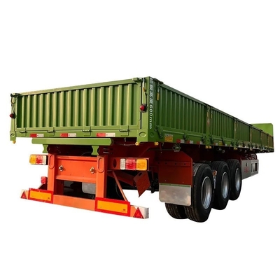 1820mm Pista 2/3/4 eixo Side Wall Trailer vedação Cargo Semi-trailer para transporte